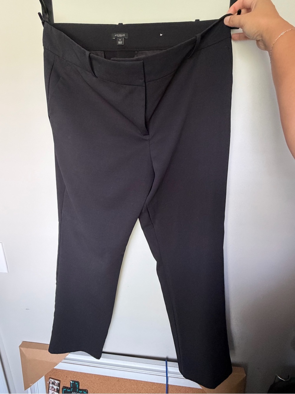 Ann Taylor Black Tailored Pants
